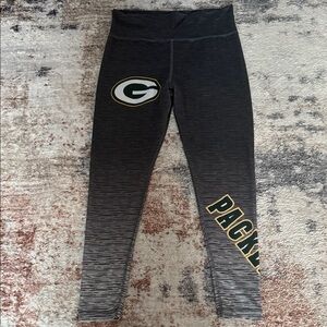 Team Apparel Black and Gold Leggings